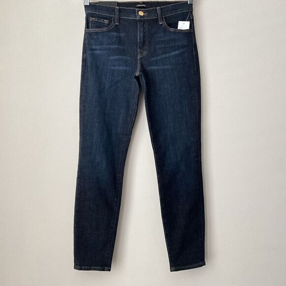 J. Brand Blue Mid Rise Capri Denim In Systematic Skinny Leg 27 - Picture 9 of 9